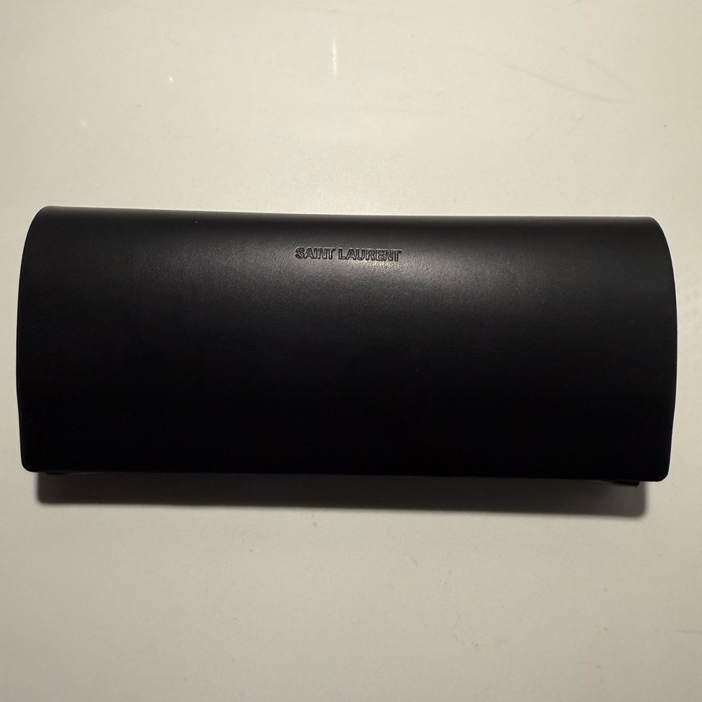 Saint Laurent Sleek Black Eyewear Case